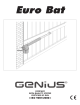 Genius Euro Bat Lento Owner's manual