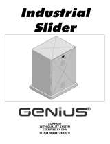 Genius INDUSTRIAL SLIDER Owner's manual