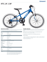 Giant XTC JR 1 User manual