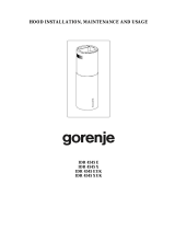 Gorenje S1 Owner's manual