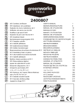 Greenworks G40AB - 2400807 Owner's manual