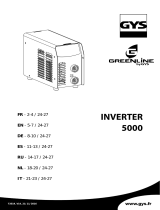 GYS Greenline Inverter 5000 User manual