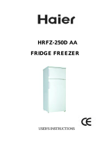 Haier hrfz 250 d User manual
