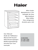 Haier JC-112GA User manual