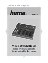 Hama Video switching console User manual