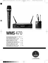 AKG WMS 470 User manual