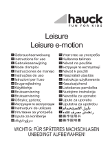 Hauck Leisure e-motion Operating instructions