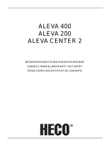 Heco Aleva 400 Owner's manual