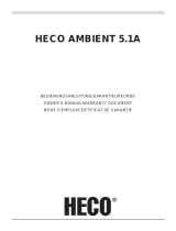 Heco Ambient 5.1 A Owner's manual