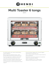 Hendi Multi Toaster 6 Tongs User manual