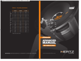 Hertz SX 250D  Owner's manual