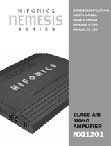 Hifonics nemesis Serie User manual
