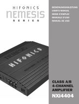 Hifonics NXI4404 User manual