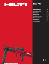 Hilti DX 76 Operating instructions