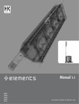 Elements Elements E110 Sub User manual