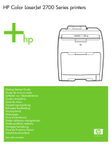 HP Color LaserJet 2700 Printer series User manual