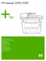 HP LaserJet 3392 User manual