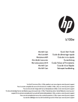 HP lc100w Black Wireless Mini Camcorder Quick start guide
