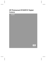 HP PhotoSmart R725 Operating instructions