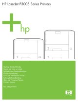 HP LaserJet P3005 Printer series User manual