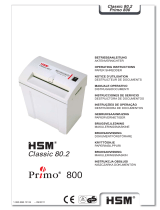 HSM 80.2 3,9mm User manual