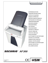 HSM Securio AF300 1.9 x 15mm Operating instructions