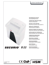 HSM SECURIO B22 Operating instructions