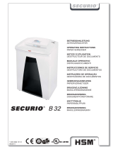 HSM Securio B32 1,9x15mm Operating instructions
