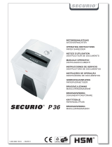 HSM SECURIO P36 Operating instructions