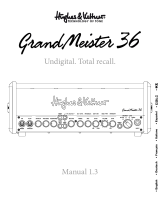 Hughes & Kettner Grand Meister 36 User manual