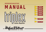 Hughes & Kettner Triplex User manual
