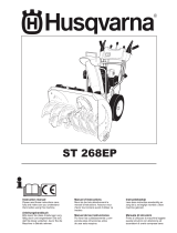 Husqvarna ST 268EP User manual