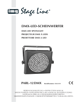 IMG Stage Line PARL-12DMX User manual