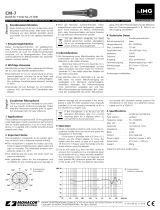 IMG STAGELINE CM-7 User manual