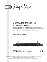 Stageline TXS-860 User manual