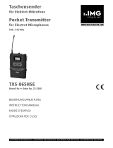 IMG STAGELINE TXS-865HSE User manual
