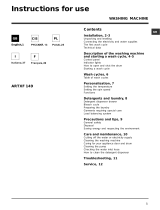 Indesit ARTXF 149 (EU) User guide