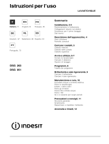 Indesit DSG 263 EU User guide