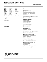 Indesit DSG 573 Owner's manual