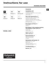 HOTPOINT/ARISTON ECO8L 1252 EU User guide