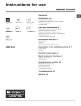 Indesit FMD 923XR EU.C User guide