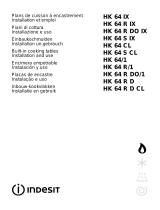 Indesit HK 64 R D (IX) Owner's manual