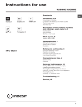 Indesit IWC 61251 ECO (EU) User guide