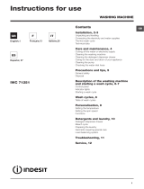 Indesit IWC 71251 ECO EU User guide