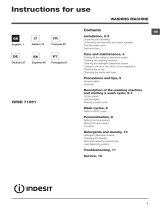 Indesit IWSD 71051 C ECO EU User guide