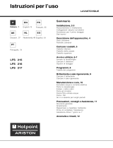 Hotpoint LFS 114 BK/HA Owner's manual