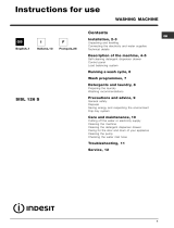 Indesit SISL 126 S Owner's manual