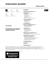 HOTPOINT/ARISTON TCD 851 AX (EU) User guide