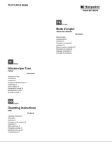 Indesit TQ 751 (CF) K GH/HA User guide