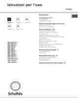 Scholtes TEP 746 O L Owner's manual